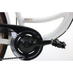 Mestský bicykel 28" Lavida Mahbike Sprick 6 prevodový hliníkový 18" Biela